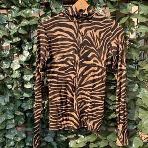 Mock neck long sleeve